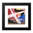 thumbnail image 2 of Alexandra Exter 13x12 Black Modern Framed Museum Art Print Titled - Theater Models 15 (1930), 2 of 5
