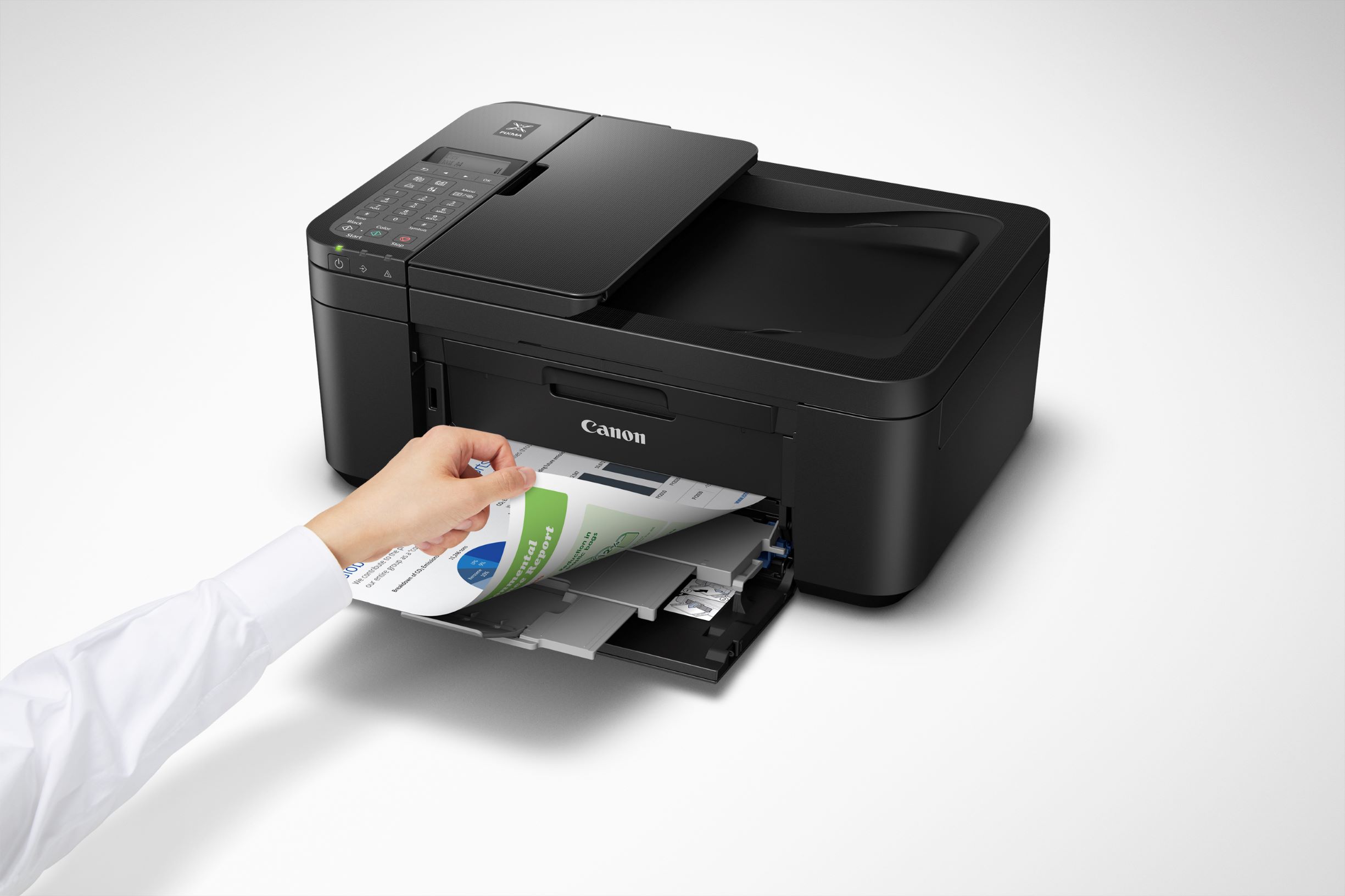 Canon PIXMA TR4722 All-in-One Wireless InkJet Printer with ADF, Mobile Print and Fax - image 7 of 9