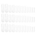 thumbnail image 1 of 120pcs/Box Long Fake Nails Clear Plastic Nails Full Cover Artificial Nails, 1 of 8