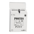 thumbnail image 4 of jovati Key Box Wall Mount Vintage Retro Wall Mount Mailbox Mail Postal Letter Newspaper Box, 4 of 9
