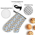 thumbnail image 3 of Salouo Cute Sloth for Oven Mitts and Potholders BBQ Gloves-Oven Mitts and Pot Holders Non-Slip Cooking Gloves for Cooking Baking Grilling (4-Piece Set), 3 of 6