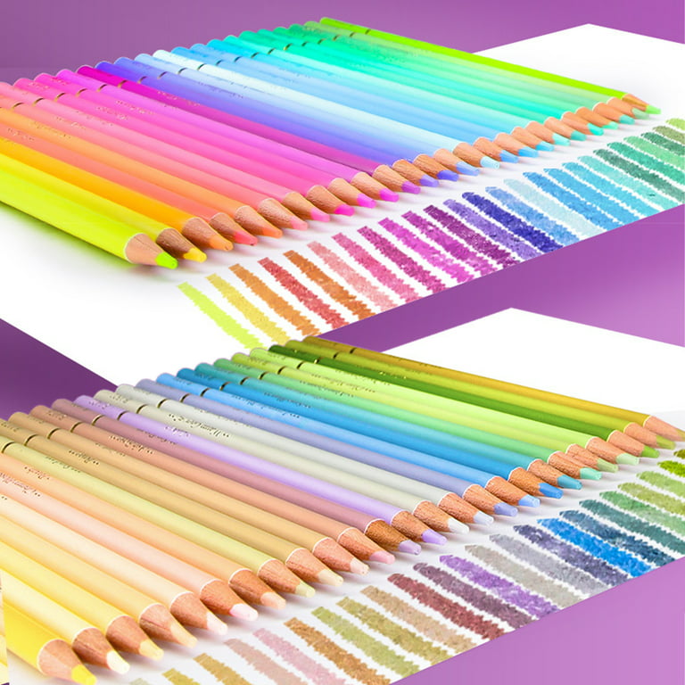 Artlicious Colored Pencils, 50 Colors, Colored Pencils for Kids