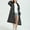 Black, variant on HOMBOM Adults Waterproof Rain Poncho Hooded Raincoat Clear Reusable Camping Lightweight Daily Rain Jacket for Women EVA