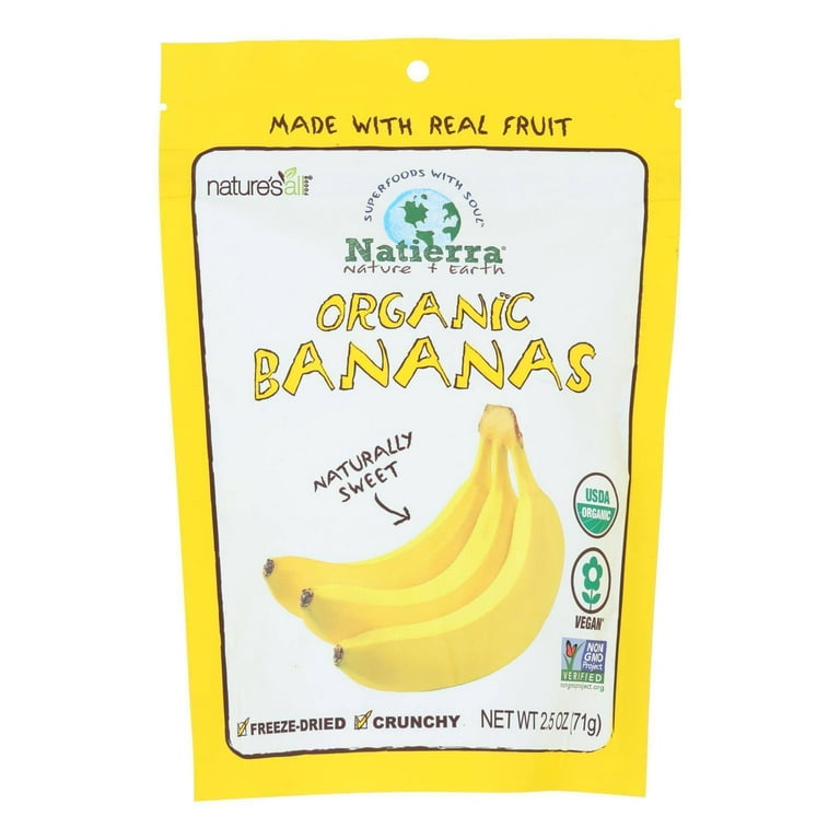 Order Natierra Freeze-Dried Organic Bananas