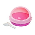thumbnail image 4 of perfeclan , Closed Cat , , Easy Access, Convenient , Semi-Opening Cat , Kitten Pet Gift Pink, 4 of 9