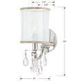 thumbnail image 7 of 5621-CH Crystorama Lighting Hampton - One Light Wall Sconce-Polished Chrome Finish, 7 of 7