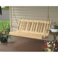 thumbnail image 3 of A &amp; L Furniture Western Red Cedar Traditional English Porch Swing, 3 of 4