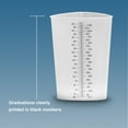 thumbnail image 4 of Plasti-Grad Triangular Polypropylene Graduated Beaker, Translucent, 1200 mL, 200 Ct, 4 of 4