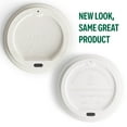 thumbnail image 3 of Perk Compostable Plastic Hot Cup Lid 10/12/16 Oz. PK56218CT, 3 of 7