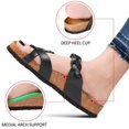 thumbnail image 3 of Women's Irenic Soft Footbed Strappy Slide Sandals, 3 of 8