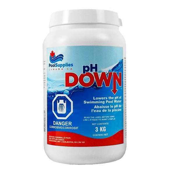pH Down (3 Kg) by Pool Supplies Canada