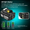thumbnail image 3 of 4-Pack 8000mAh Replace for Makita 18V Battery Compatible for Makita 18Volt Battery BL1860B BL1850B BL1840B BL1830B BL1815B Cordless Tools, 3 of 14