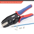 thumbnail image 4 of Herramienta de prensado HKS Ratcheting sin aislamiento AWG 20-8, 4 of 6