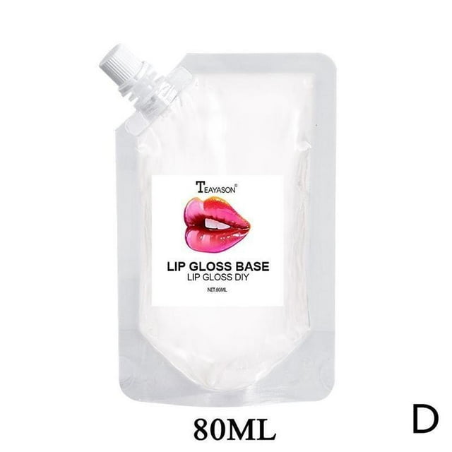 New DIY Clear Lip Gloss Base Oil Non-Stick Moisturizing Lipstick Material Gel For Lip Gloss Base Handmade Liquid Lipstick Makeup