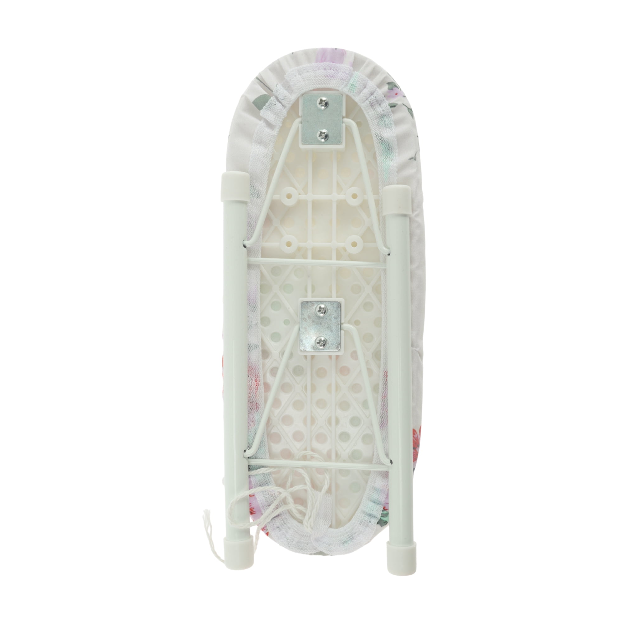 Unique Bargains Collapsible Mini Ironing Board Efficient Ironing Pink, White