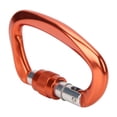 thumbnail image 3 of Carabiner Mountaineering D Locking Carabiner Clips Alloy Heavy Duty Carabiner for Climbing, 3 of 8