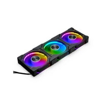 Phanteks D30-120 D30-120, Black, 3 Pack 120 mm DRGB LED (573) Case Fans