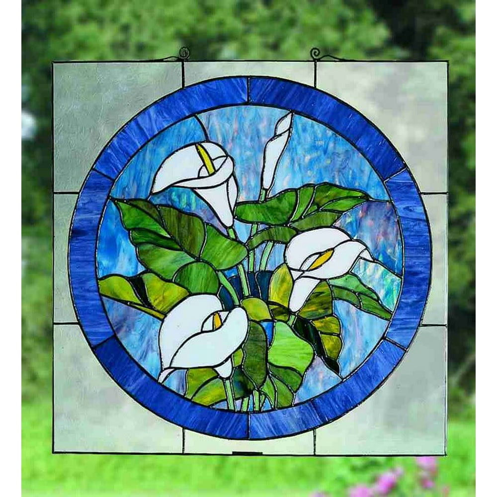 Meyda Tiffany 23866 Stained Glass Tiffany Window From The Woodland
