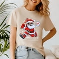 thumbnail image 4 of Baseball Santa 67 Christmas, Funny Christmas TShirt, Santa Shirt, Vintage Holiday Tee, Merry Xmas Gift, Family Holiday Outfits, 4 of 5