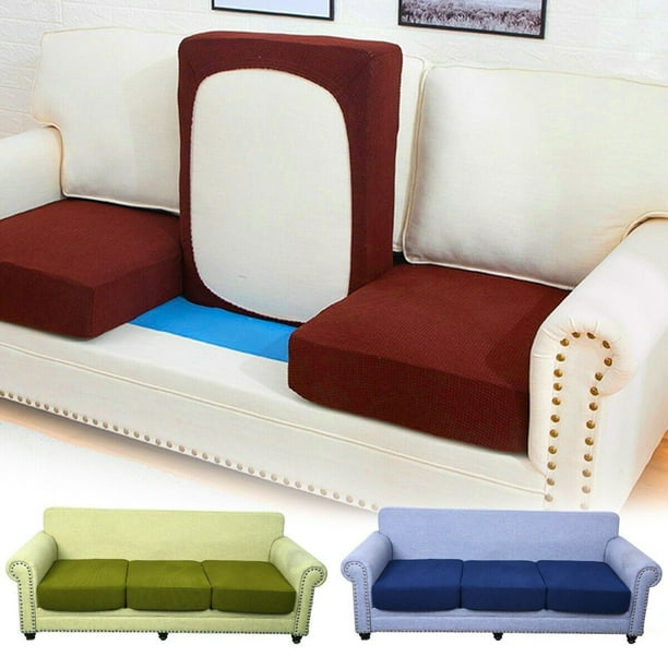 Mintlimit 1 2 3 4 Seat Sofa Cushion Cover Stretchy Couch Slipcovers Replacement Protector Extra Large Com Mintlimit 1 2 3 4 Seat Sofa Cushion, Large Replacement Sofa Cushion Covers