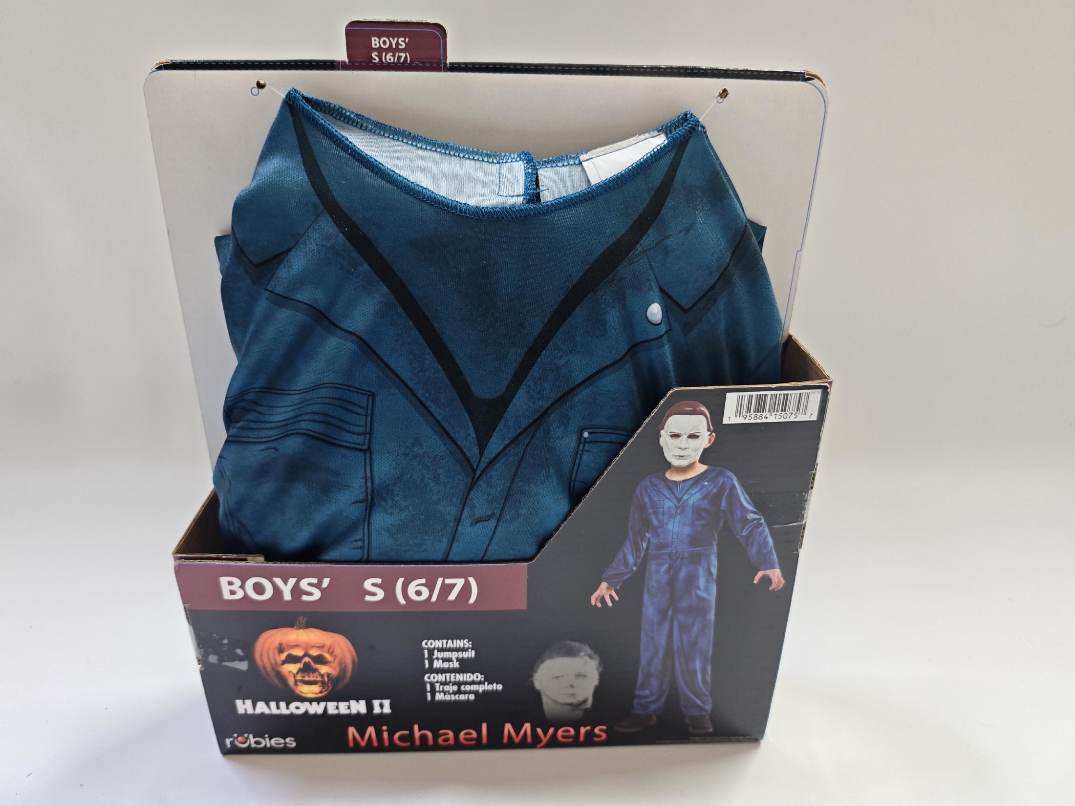 Michael Myers Halloween Costume for Children, 2-Piece, Boys' Size XS (4/5), by Rubies