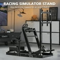Marada 4080 Aluminum Racing Simulator Cockpit, equipped with a single ...