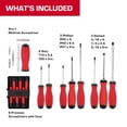 thumbnail image 2 of Hyper Tough 23-piece Screwdriver Set with Dual Material Tri-Oval Comfort Grips, 2 of 10