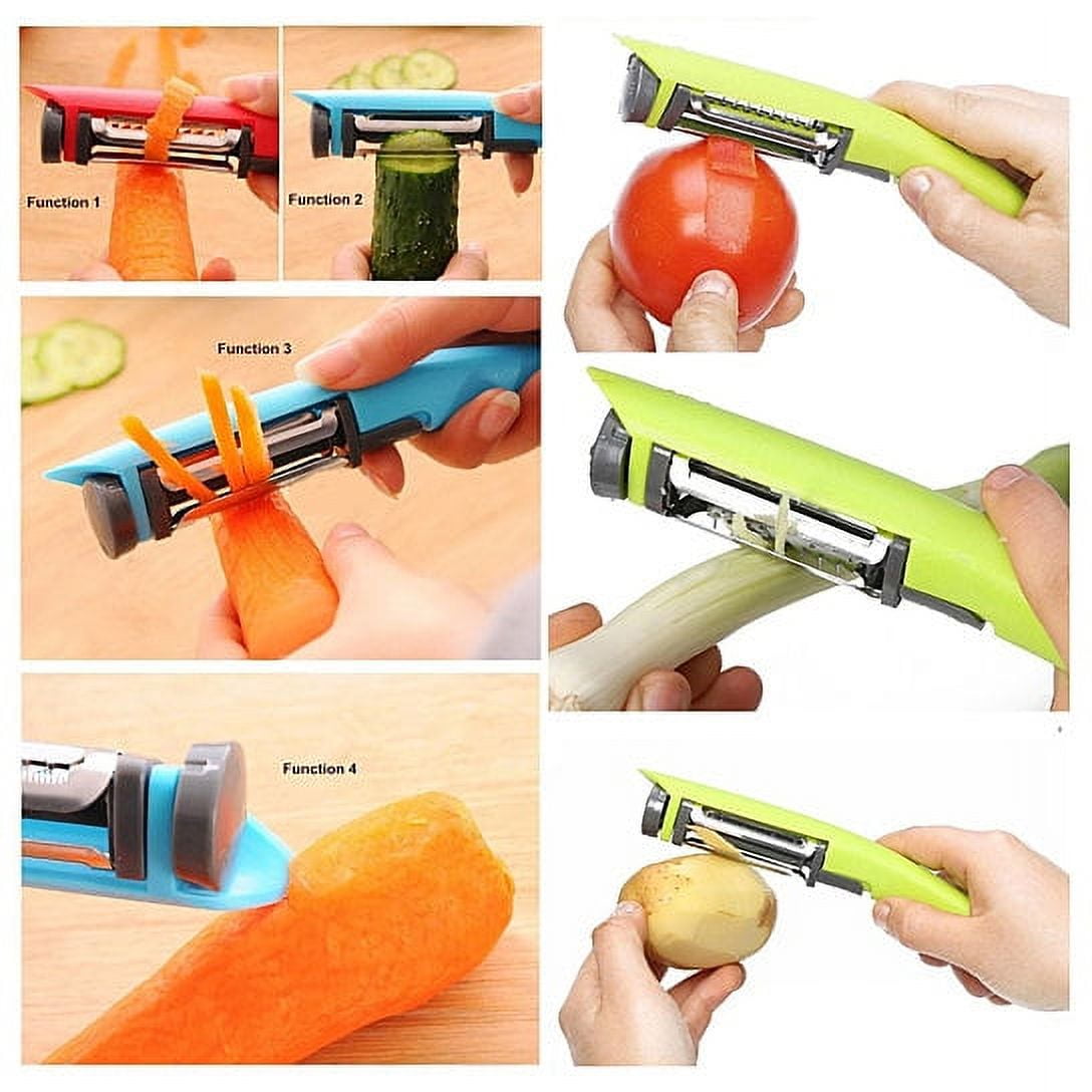 Carrot Fruit Cucumber Curl Slicer Sharpener Peeler Thin Slicer