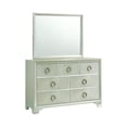 thumbnail image 3 of Salford Rectangular Mirror Metallic Sterling, 3 of 8