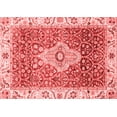 thumbnail image 1 of Ahgly Company Machine Washable Indoor Rectangle Abstract Red Modern Area Rugs, 2' x 4', 1 of 4