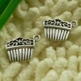 thumbnail image 4 of K-KED 135 Pcs Tibetan Silver Comb Charms Pendant 18X13MM S2956 DIY Delicate Jewelry Making, 4 of 4