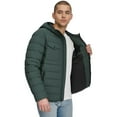 thumbnail image 4 of Men's Levi's® Stretch Two Pocket Quilted Hooded Jacket Color: Olive Size: L, 4 of 4