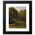 thumbnail image 2 of Friedrich Loos 15x18 Black Modern Framed Museum Art Print Titled - Group of Trees in the Park, 2 of 5