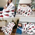 thumbnail image 6 of Christmas Sherpa Throw Christmas Tree Fleece Blanket 50 x 60 Inch Winter Xmas Plaid Tree Reversible Microfiber Blanket Holiday Decorative Soft Ultra Blankets for Gift Couch Bed, 6 of 7