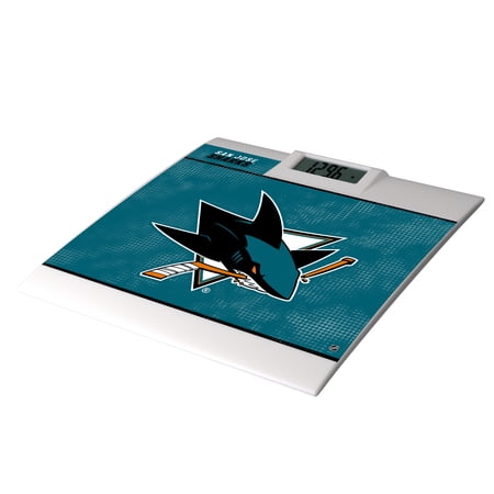 Keyscaper San Jose Sharks Digital Bathroom Scale Keyscaper San Jose Sharks Digital Bathroom Scale