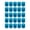 Light Blue, variant on Pink 25-Pack Fabric Wall Clips, 3.1x2.3cm, Sturdy Plastic, Perfect for Office Cubicle Note Display (1 set)