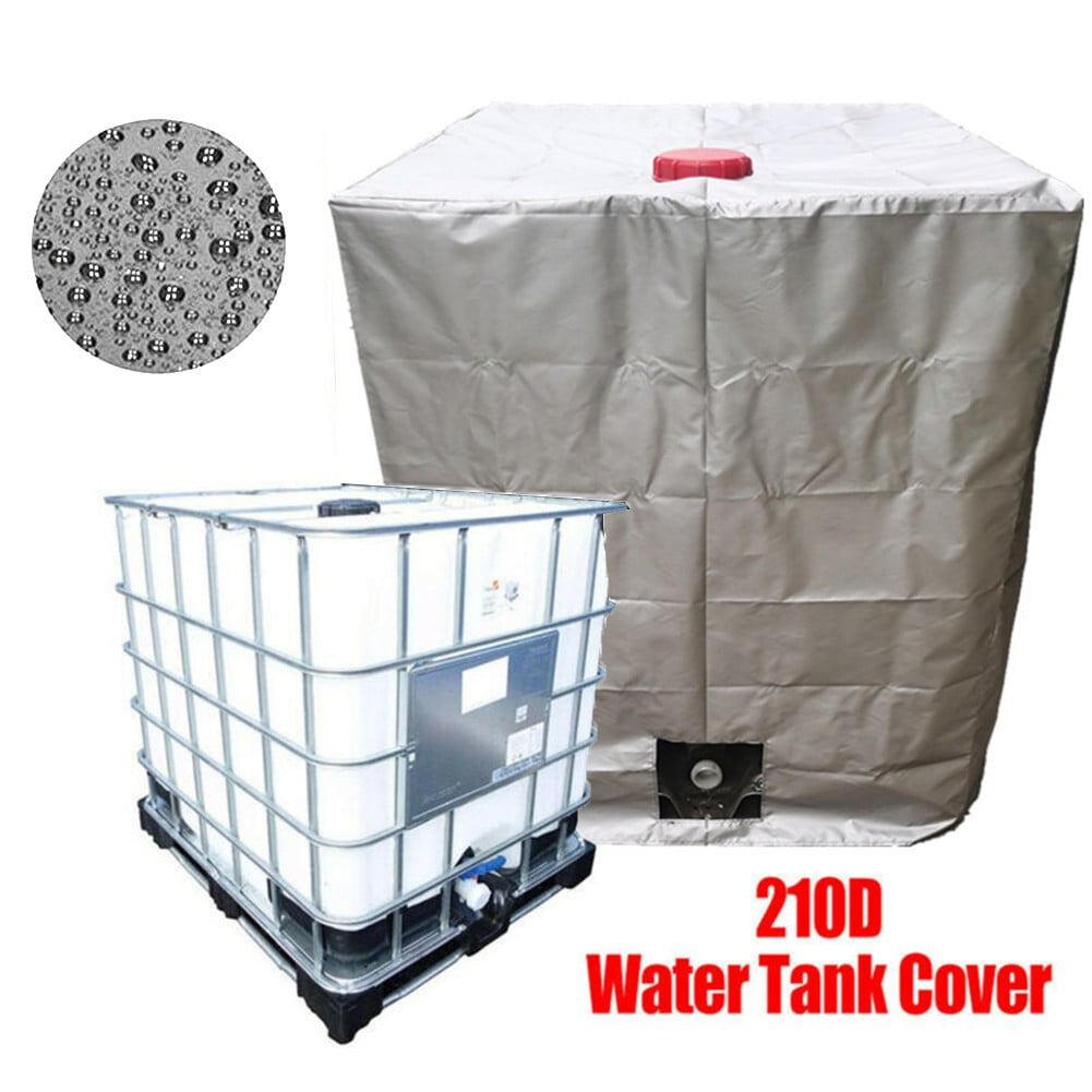 Abdeckung Sonnenschutzhaube Für Regenwasser 1000 Liter Tank IBC Folie 