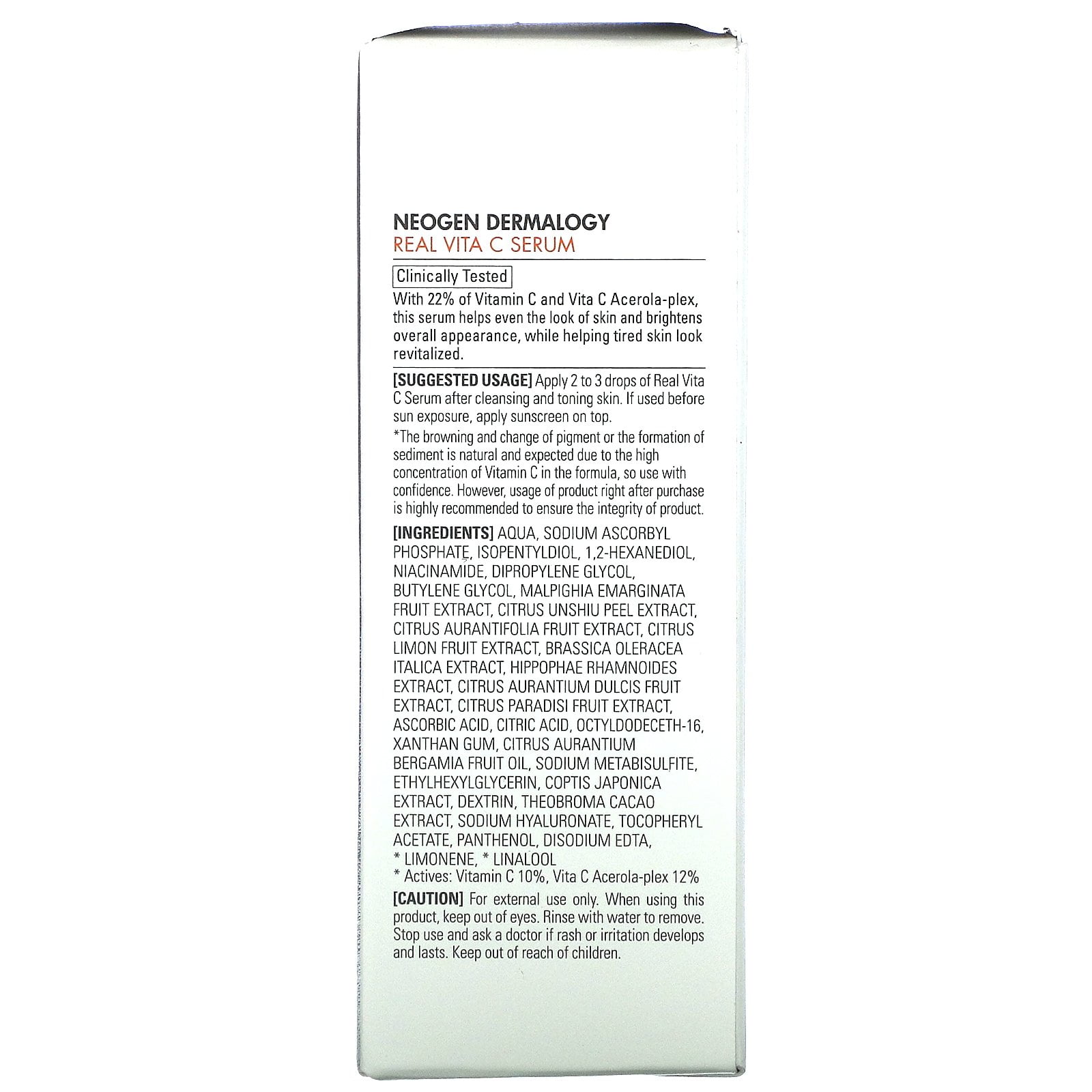 Neogen Real Vita C Facial Serum, 1.01 fl oz