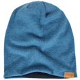 thumbnail image 2 of Gorro VECRY Slouch con forma de calavera para invierno y verano (turquesa), 2 of 4