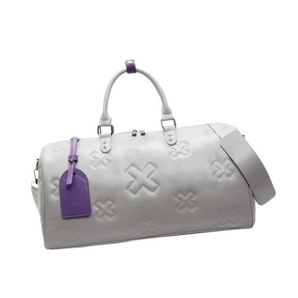 Bolsa de de piel sintética para fin de semana, para hacer ejercicio, vacaciones, compras, desplazamientos.