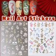 thumbnail image 3 of Wmool 1sheet Snake Pattern Nail Art Sticker Nail Decals Nail Decoration, 3 of 8