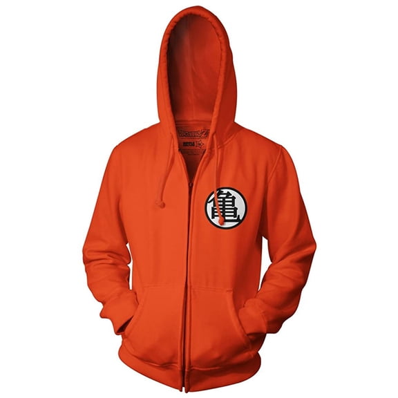 Dragon Ball Z Kame Symbol Zip-Up Hoodie