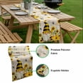thumbnail image 5 of Yellow Gnomes Table Runner - 70 Inch Long, Kitchen Dining Table Runner Dresser Scarves, Sunflower Floral Bee Vintage Farmhouse Decor for Coffee Tables Wedding Party Banquet, 5 of 8