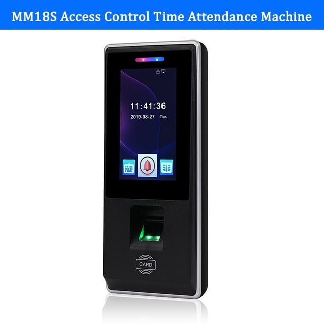 Touch Access Control Keyboard Fingerprint Biometric Password Time Attendance Card Reader Office USB ,Easy to Use