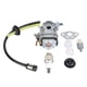 thumbnail image 5 of Kit de línea de combustible de carburador,Kit de carburador para cortacésped Accesorios para cortacésped Kit de bujías de carburador Innovación moderna, 5 of 8