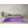 thumbnail image 3 of Ahgly Company Indoor Rectangle Oriental Purple Industrial Area Rugs, 2' x 3', 3 of 4