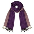 thumbnail image 4 of Elegant Floral Pattern Pashmina Wrap Shawl Scarf, 4 of 4