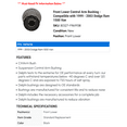 thumbnail image 2 of Front Lower Control Arm Bushing - Compatible with 1999 - 2003 Dodge Ram 1500 Van 2000 2001 2002, 2 of 2