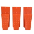 thumbnail image 2 of 6pcs Chainsaw Wedges Increasing Friction Red Durable Plastic Tree Cutting Supplies for Woodworking, 2 of 7