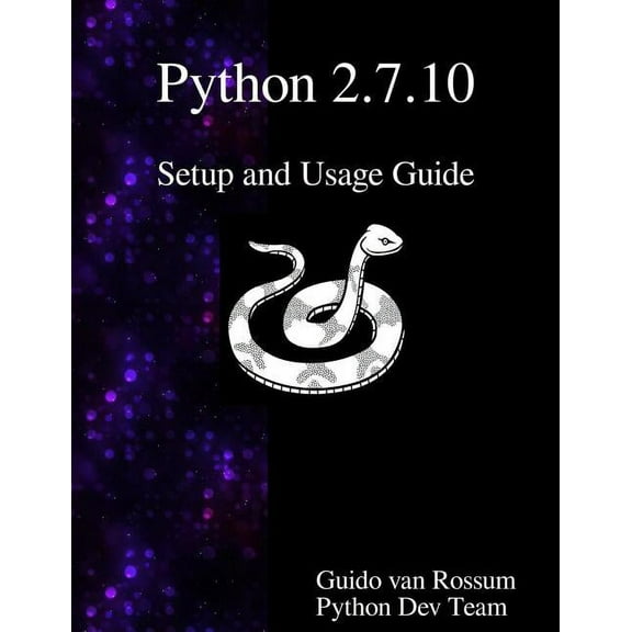 Python 2.7.10 Setup and Usage Guide (Paperback)